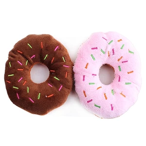 Đồ Chơi GặM HìNh BáNh Donut, PháT TiếNg Kêu Cho Thú Cưng