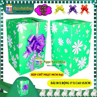 [CAO CẤP] HỘP QUÀ KIẾNG SIZE ĐẠI 30CM + TẶNG KÈM NƠ 3CM -  HỘP GÓI QUÀ GIẤY KIẾNG CỰC ĐẸP SẴN TIỆN LỢI