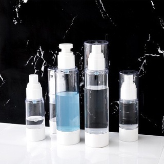 [HCM]Chai Hút Chân Không 30ml/50ml - Chai Lọ Nhựa Trong Suốt Xịt Nhỏ Giọt Hút Chân Không - Chai Chiết Mỹ Phẩm