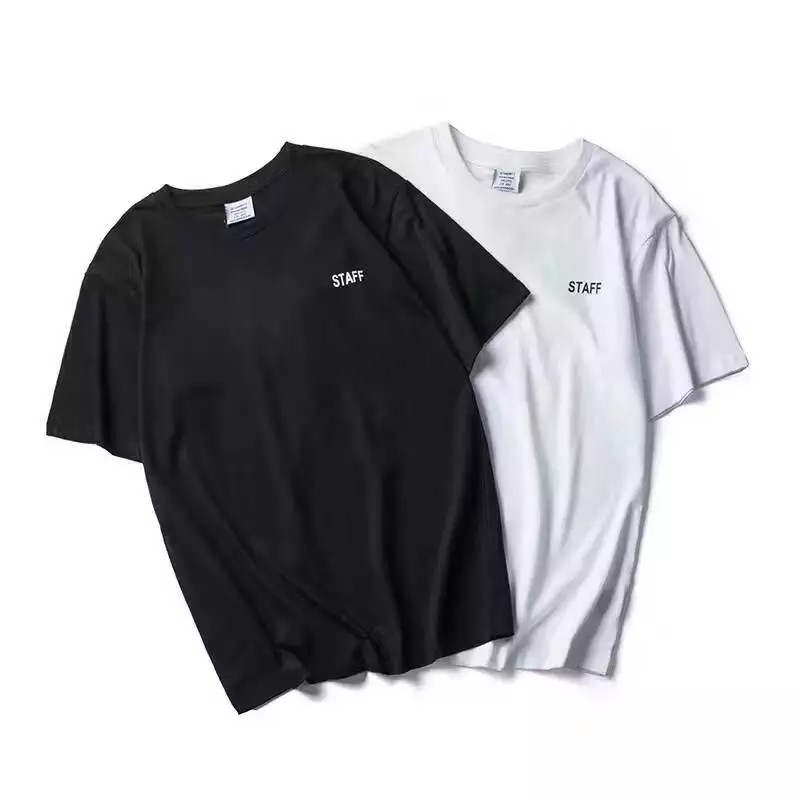 Áo thun Stee Cổ tròn chữ phản quang VETEMENTS STAFF Localbrand ICVCVNI Unisex