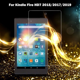 Kính Cường Lực 9H Bảo Vệ Màn Hình Máy Tính Bảng Cho Amazon Kindle Fire HD 8 7 2017 2018 2019 HD 8 2020 Plus