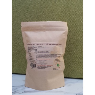 Yến Mạch Nướng Giòn Thuần Chay Légumes 500g - 2 Vị Truyền Thống & Socola, Healthy, Không Đường