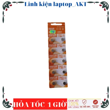 [Loại xịn] Pin nhiệt kế điện tử OMRON MC-246, MC-272L, MC272L, LR41 , Vinnic L736F AG3 (1 viên)