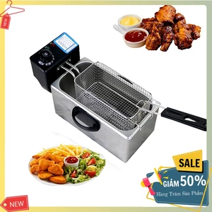 Bếp chiên 4L 2000W hệ thống gia nhiệt kép nóng nhanh, sôi mạnh