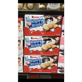 Bánh socola Kinder Happy Hippo Cacao hộp 103g (5 bánh)
