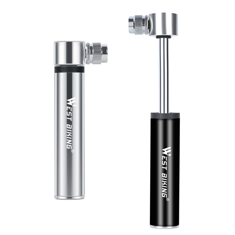 Máy bơm hơi cầm tay Boom Mini Di động Mỹ-Pháp Miệng đa năng Máy bơm khí quản Máy bơm hơi Phụ kiện xe đạp Bền bỉ