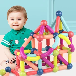 Khối xây dựng từ tính cho trẻ em Đồ chơi Giáng sinh xây dựng cho bé trai bé gái