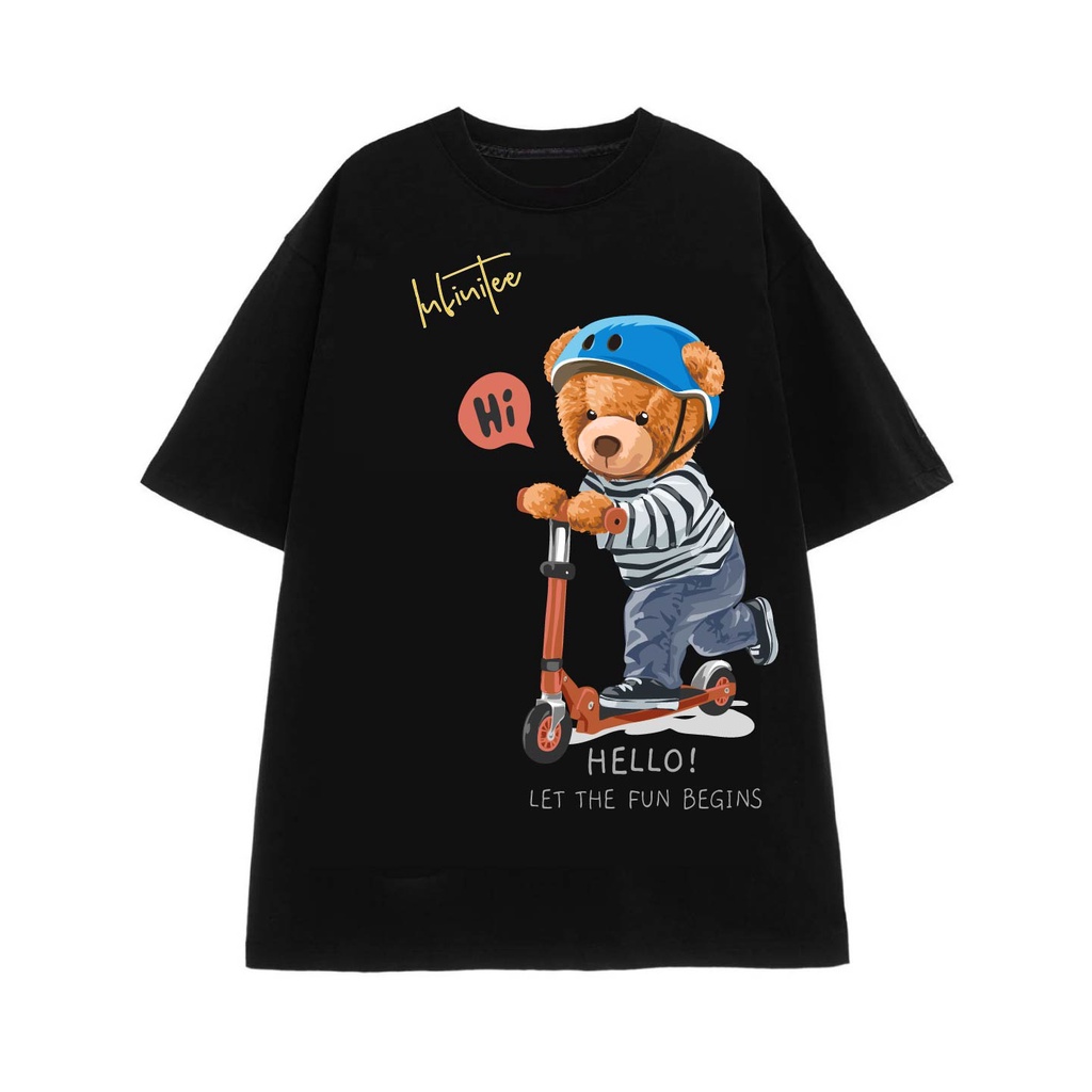 Áo thun INFINITEE Fni0729, Thun 100% Cotton - form rộng Unisex.