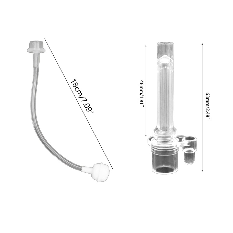 FL Phụ Kiện Cho Bé Ăn Trẻ Em Cốc Nước Ống Hút Silicon Lỏng Sippy Bình Uống Bộ Phận Thay Thế