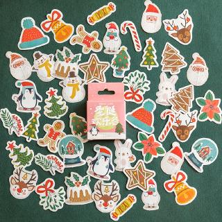 Miếng dán trang trí sổ tay hình Noel đẹp mắt tiện dụng | Shopee ...