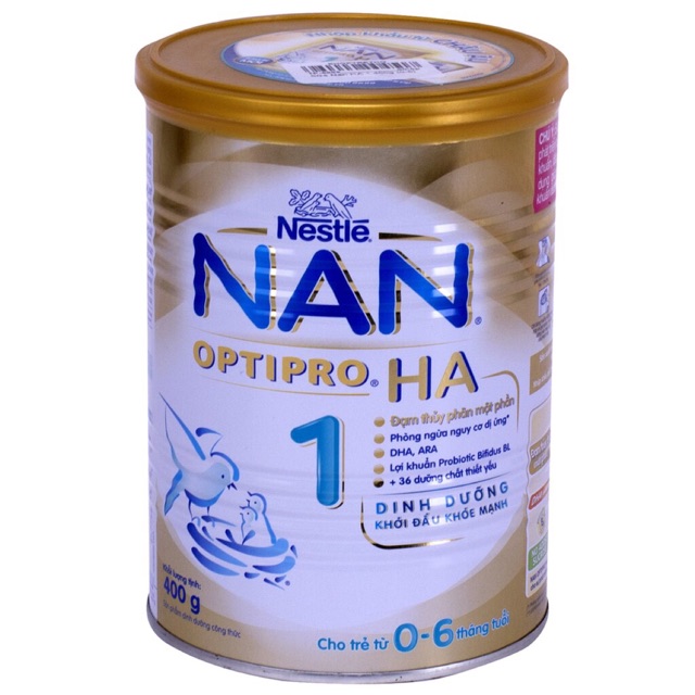 Sữa Nestle Nan HA số 1 ( dành cho trẻ từ 0 đến 6 tháng tuổi ) | Shopee ...