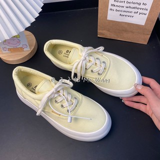 (Sẵn xanh 37) giày Ulzzang đế độn 3cm phong cách Ulzzang