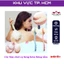 Cây bàn chải cọ lưng kèm bông tắm - Tiện dụng
