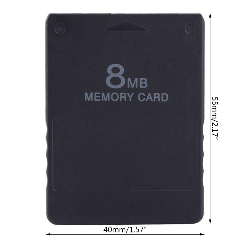 Fol Black Memory Card Game Save Saver Data Stick Module cho phụ kiện trò chơi PS2