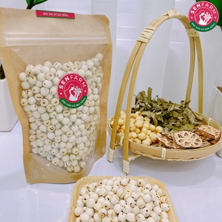 Hạt sen khô Đồng Tháp Senfarm thượng hạng loại 1 bịch 500g