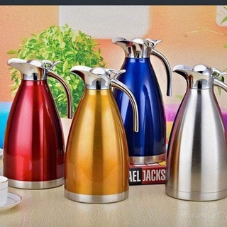 bình inox 2 lít -Ca inox 2 lít - Bình Có 2 Lớp Chân Không Cách Nhiệt