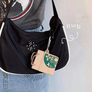 Vỏ bảo vệ hộp sạc tai nghe bluetooth không dây hình túi tote bằng silicon thích hợp cho Airpods 1 / 2 / 3pro