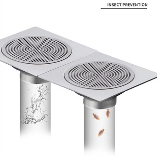 MARBLEM Tấm thoát nước sàn Nút chặn vòi hoa sen gia đình & nhà bếp Phụ kiện phòng tắm Dụng cụ phòng tắm Bộ lọc tóc