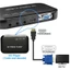 Dây chuyển đổi AV WOODNEST, Cáp HDMI tương thích với VGA 1080P, Dây kết nối HDTV PC 1-5m