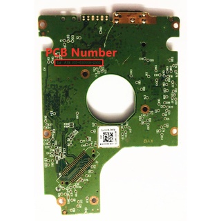 Western Digital / HDD PCB USB 2.5 / 2060-800069-001 REV P1, 2060 800069 001 / 800069-B01 / WD10SMZW WD10SDZW WD5000LMZW