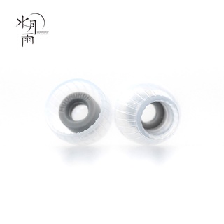 MoonDrop Spring Tips Ống dẫn sóng âm thanh + Cấu trúc hỗ trợ đôi Tai nghe silicon khuyên tai Kato ARIA