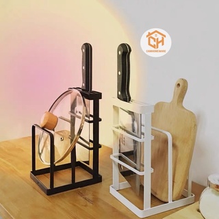 Kệ Giàn Cài Vung Sơn Tĩnh Điện Để Bàn Nhà Bếp Siêu Tiện Lợi Cam Homeware