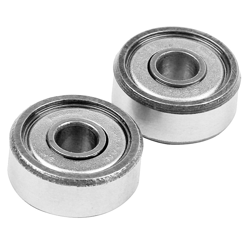 10 chiếc Vòng bi xuyên tâm số liệu kín thu nhỏ được bảo vệ bằng kim loại el: 604 ZZ 4x12x4MM
