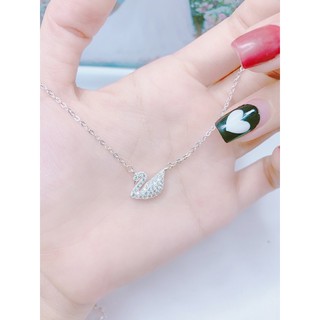 Dây chuyền Thiên nga bạc ta nguyên chất chính hãng -Bạc LOPA