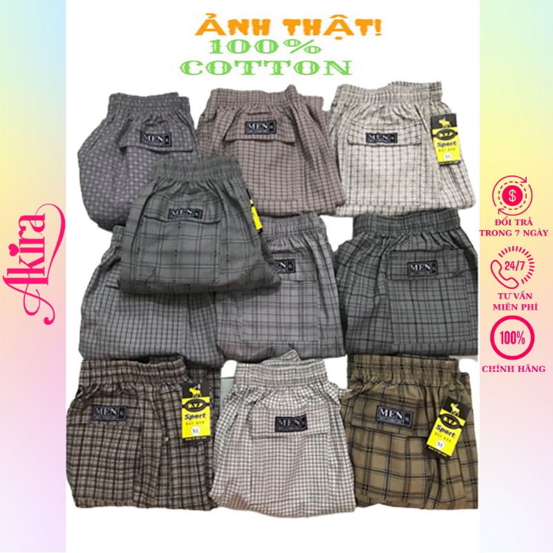 Combo 10 Quần Đùi Nai Mặc Nhà Màu Sắc Trẻ Trung, Quần Đùi Mặc Nhà Thoáng Mát Dễ Chịu