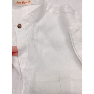 [JUNE LINEN] A03. Áo sơ mi nữ LINEN TƯNG PREMIUM - Pure Linen. Cổ tàu/cổ trụ. Nhiều màu.