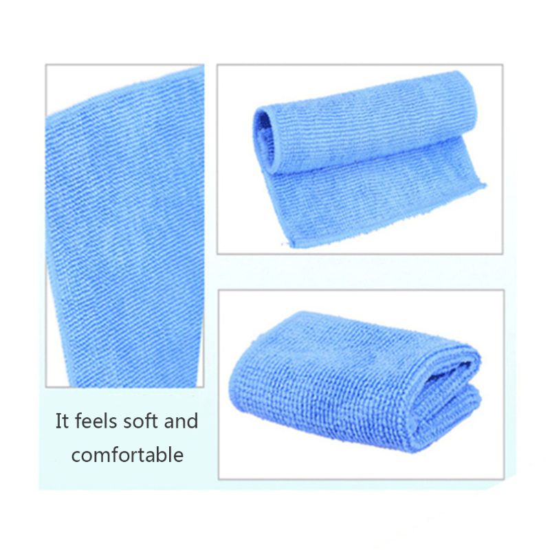 Vải Microfiber vệ sinh làm sạch lens kính màn hình máy tính bảng điện thoại camera DSLR