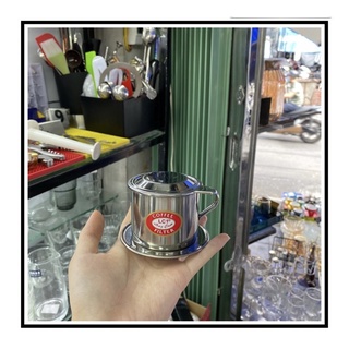 Phin Pha Cà Phê Inox Longcam Các Số Cam Homeware