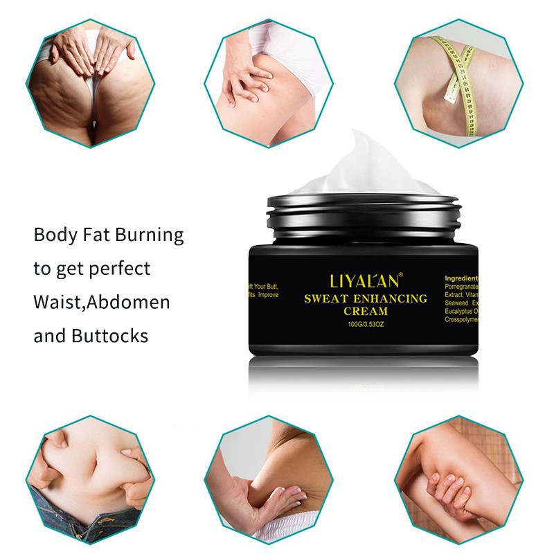 Ảnh Kem LIYAL'AN hỗ trợ đốt cháy mỡ thừa giảm cân hiệu quả 100g 4