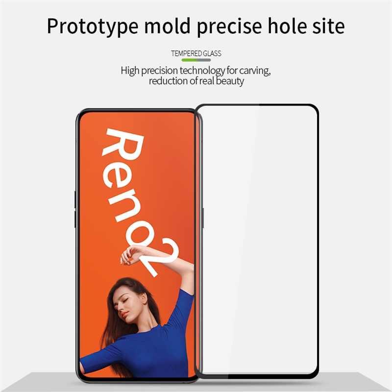 OPPO Realme C15 C11 Reno 4 A9 A5 2020 Reno 2 2F Remale 6 Remale 6 PRO Kính Cường Lực F7 F9 Full Keo Bảo Vệ Màn Hình Kính
