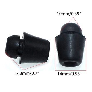 Charmantcc1 10 Chiếc Cửa Ô Tô Đệm Chống Va Chạm Cửa Xe Bảo Vệ Miếng Dán Cao Su