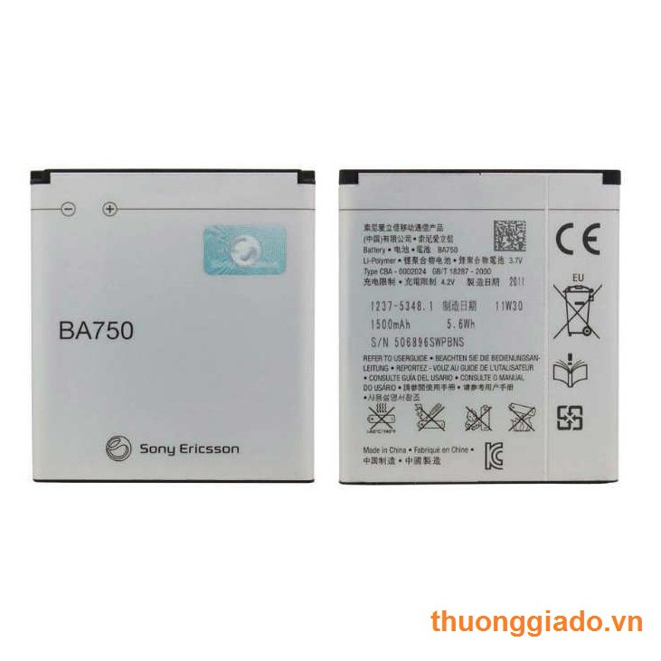 Pin Sony BA750 - 1500 mAh | Shopee Việt Nam