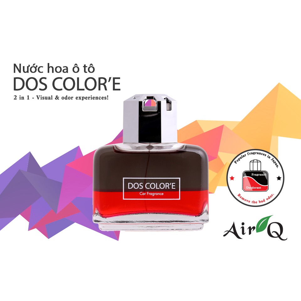 Nước Hoa Ô Tô AIRQ Dos Colore Q541 White Musk 95ml
