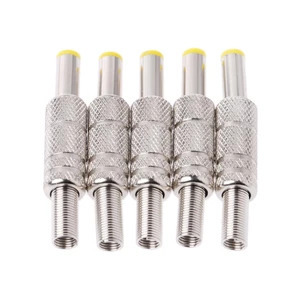 Set 5 đầu cắm nguồn DC 5.5x2.1mm thiết kế chuyên dụng