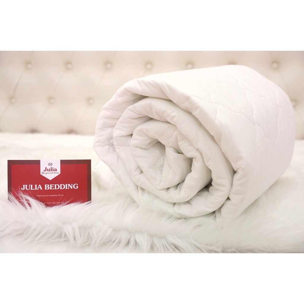 Ruột mền chần gòn 3 lớp cotton lụa Hàn Quốc Julia RM