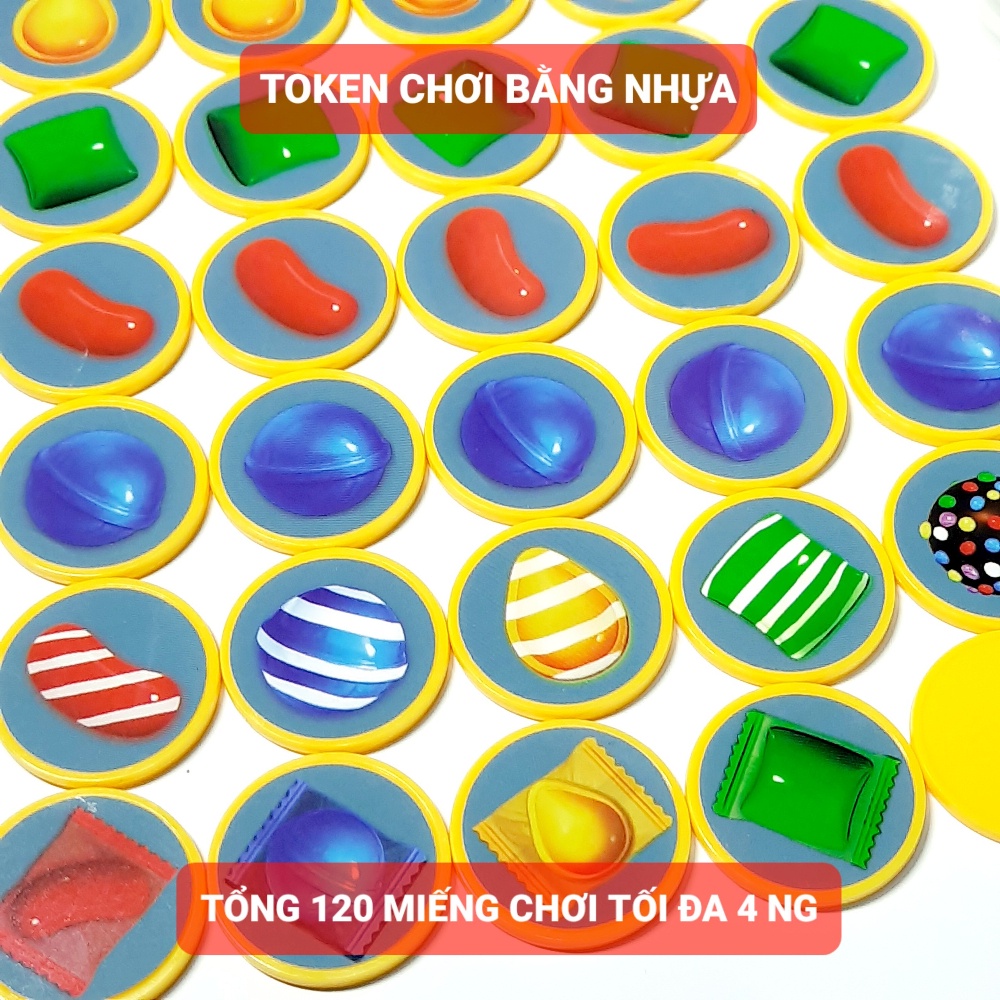 Đồ Chơi Board Game Candy Crush Đồ Chơi Phát Triển Tư Duy Não Bộ Dễ Chơi Vui Nhộn