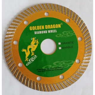 Lưỡi Cắt Gạch Bằng Kim Cương Rồng Vàng 125mm (1 tất 2)