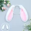 KIN Đáng Yêu Thỏ Tai Tóc Vòng Tóc Phù Hợp Với Cosplay Tóc Accs Cho Giáng Sinh