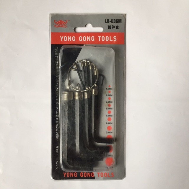 Bộ Lục Giác Cỡ Trung YONG GONG TOOLS