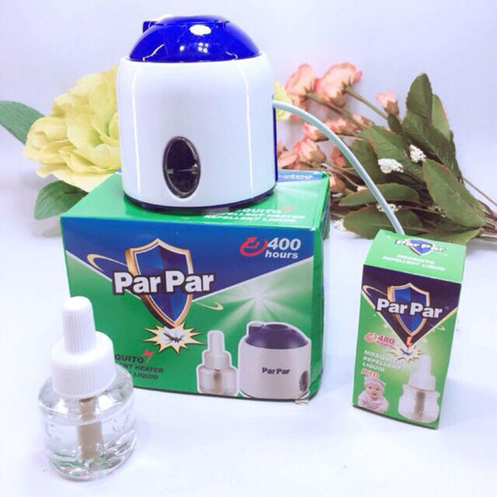 Máy xông tinh dầu đuổi muỗi ParPar tặng kèm lọ tinh dầu