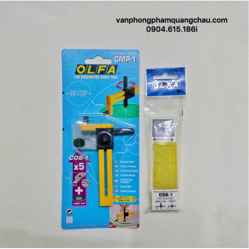 Compa cắt tròn hãng OLFA (đường kính 1cm - 15cm) | Shopee Việt Nam