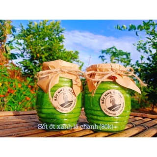 Sốt ớt sim xanh lá chanh 500g (80k) | Shopee Việt Nam