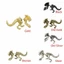 NKSFX 1 Cái / 2 Đôi Bông Tai Khủng Long Khủng Long Tyrannosaurus Trang Sức Rồng