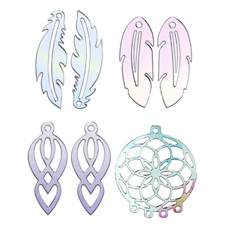 Set 4 khuôn làm móc khóa hình dream catcher diy (có bán lẻ)