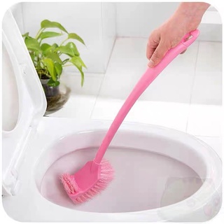 Chổi Cọ Toilet,Vệ Sinh 2 Đầu Làm Sạch Mọi Vết Bẩn Dễ Dàng Tiện Lợi { H }