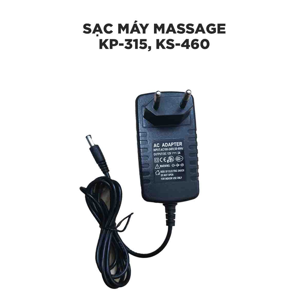 Ảnh Phụ Kiện Sạc, Đầu Massage Cho Các Máy Massage Của KINGTECH ( Chỉ Áp Dụng Cho Khách Hàng Sử Dụng Sản Phẩm KINGTECH) 2